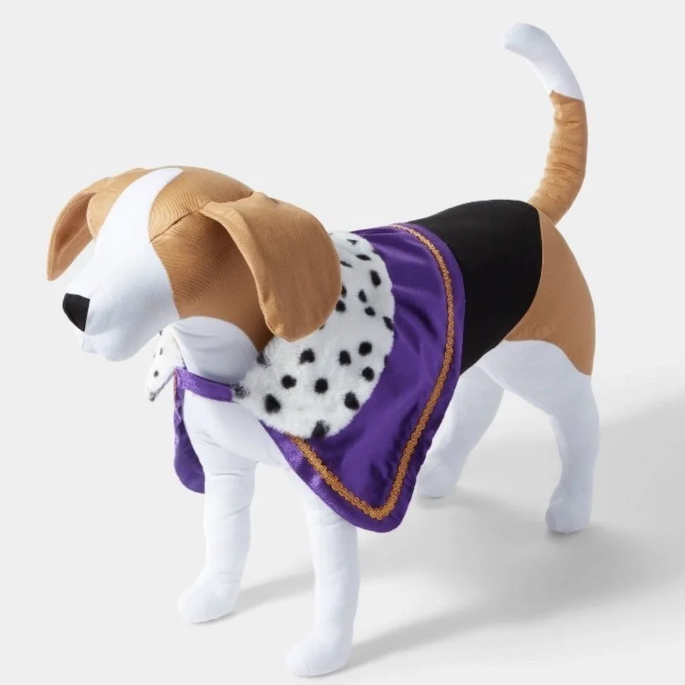 Target Hyde Eek Royalty Dog Cape Pet Halloween King Queen Costume L/XL - Picture 4 of 5